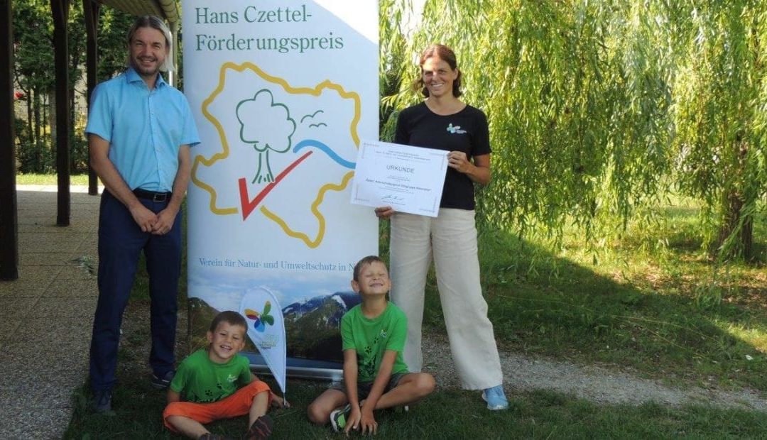 Hans-Czettel-Preis für Naturschutzjugend Hörersdorf