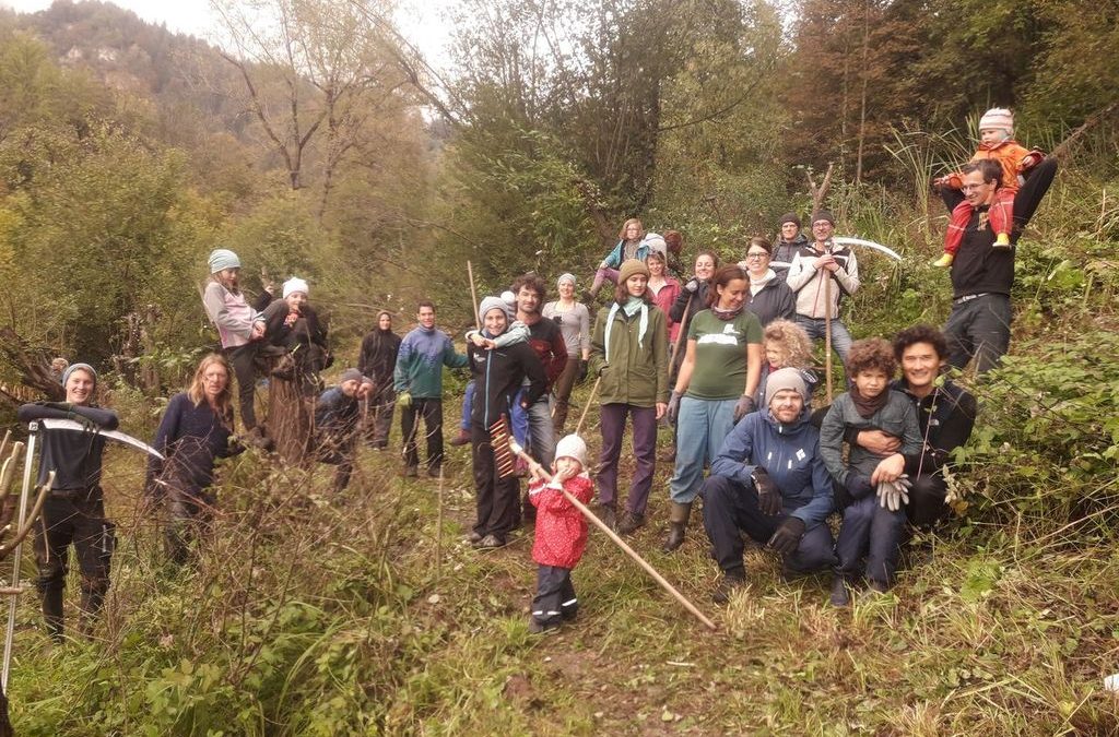 Pflegeaktion im Mühlauer Fuchsloch
