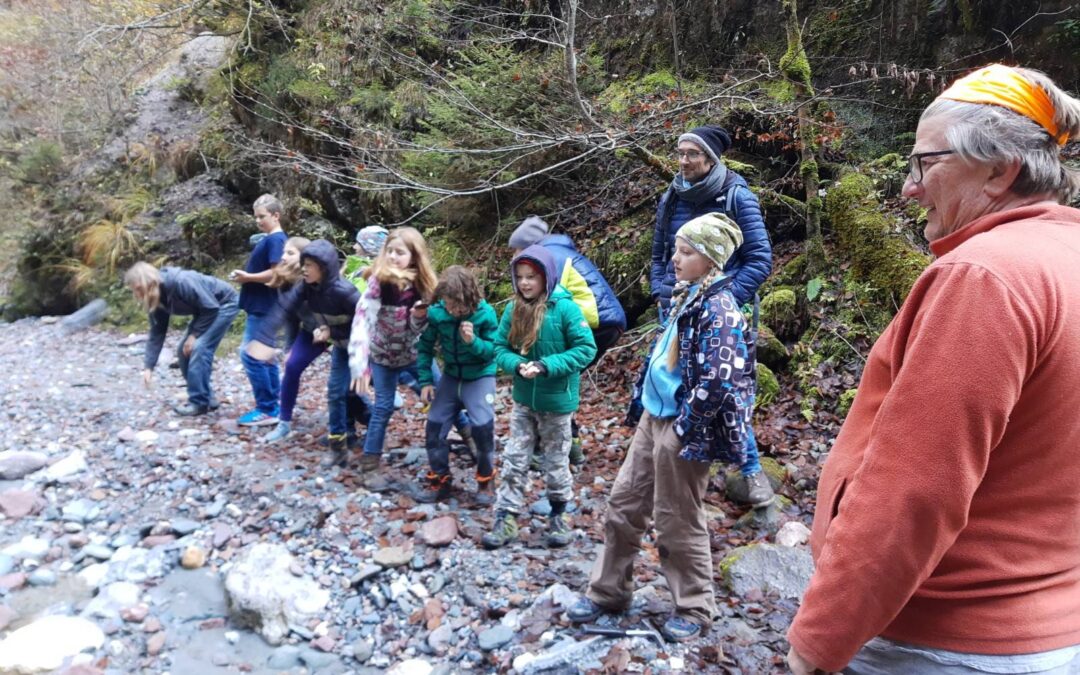 Geologietag in der Kundler Klamm