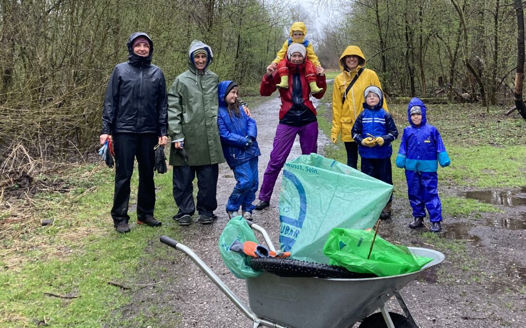 Frühjahrsputz Völser Teich